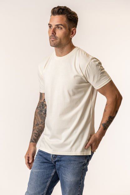 natural color organic cotton t-shirt
