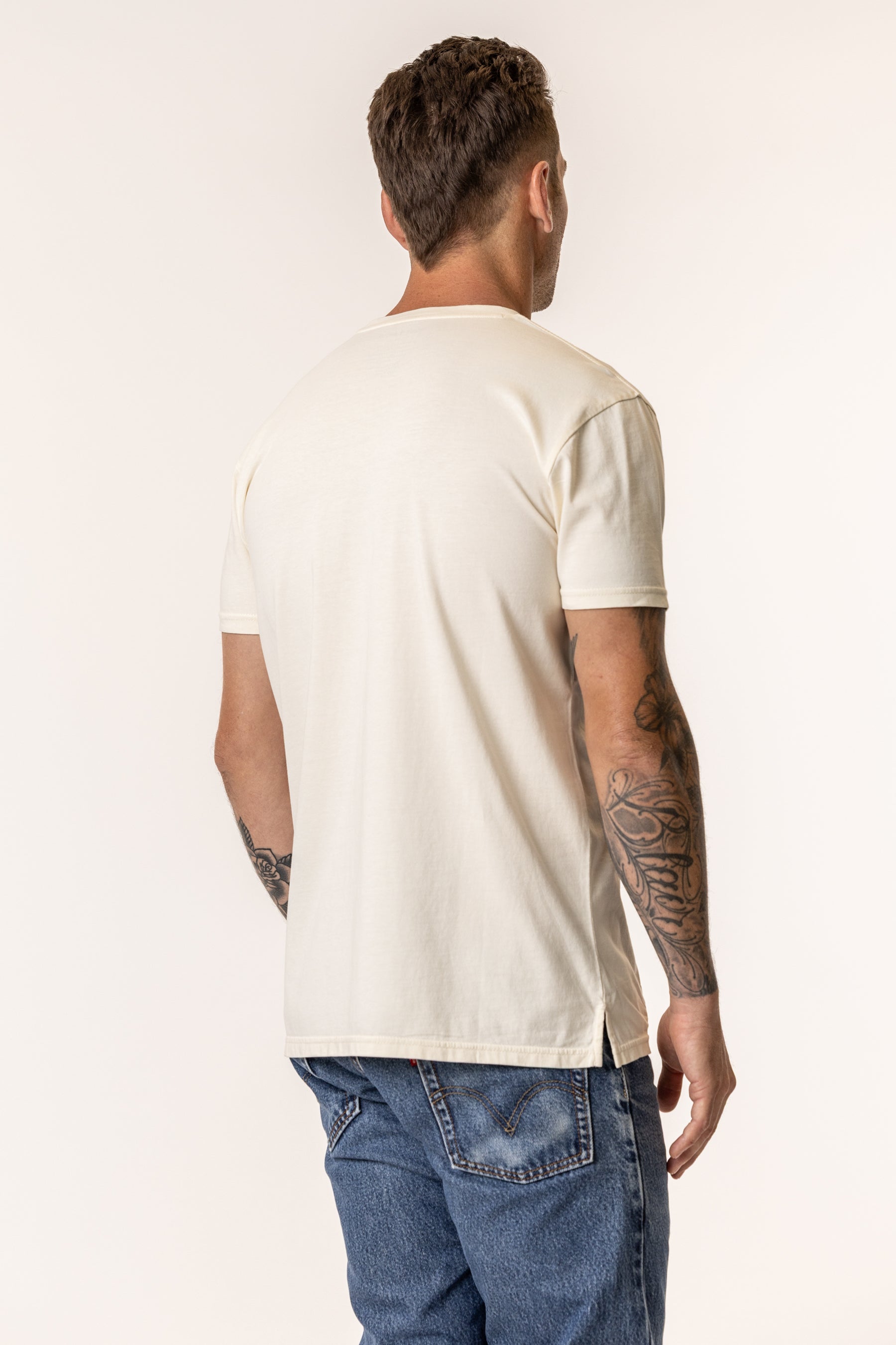 natural color organic cotton t-shirt