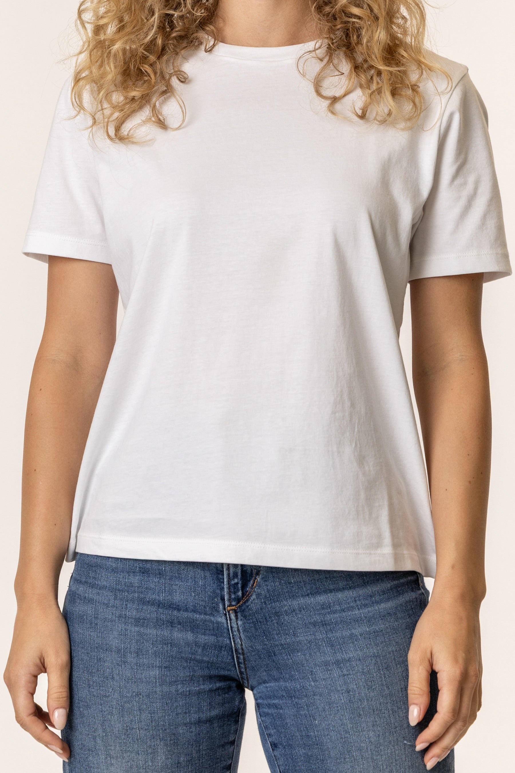 close up shot of cotton tshirt