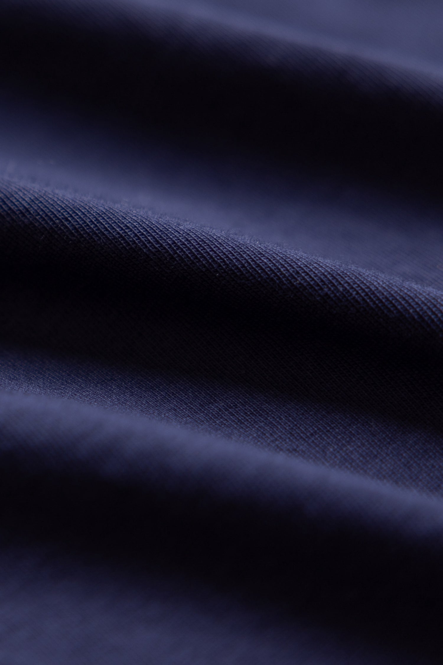 close up shot of navy blue tshirt
