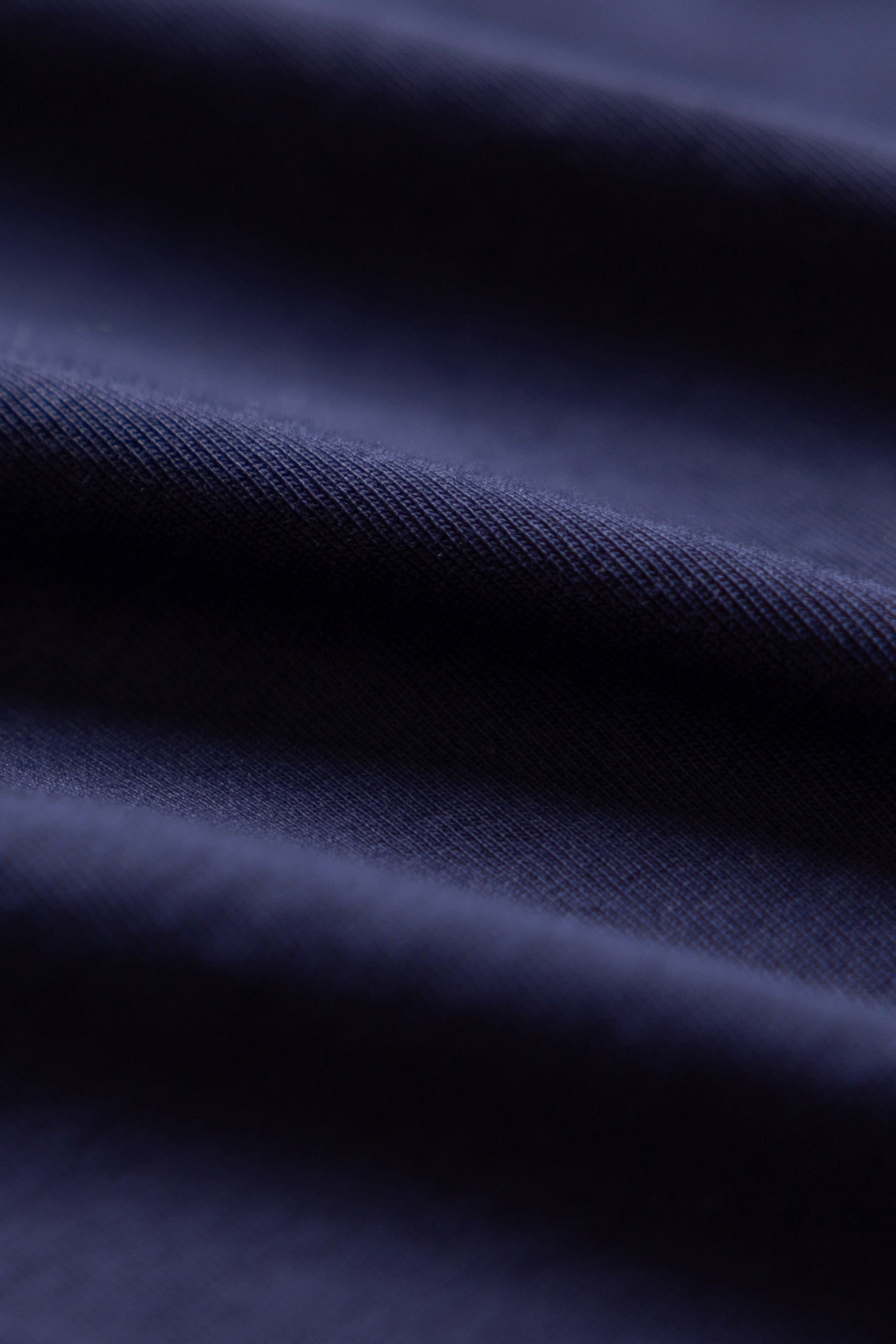 close up shot of navy blue tshirt