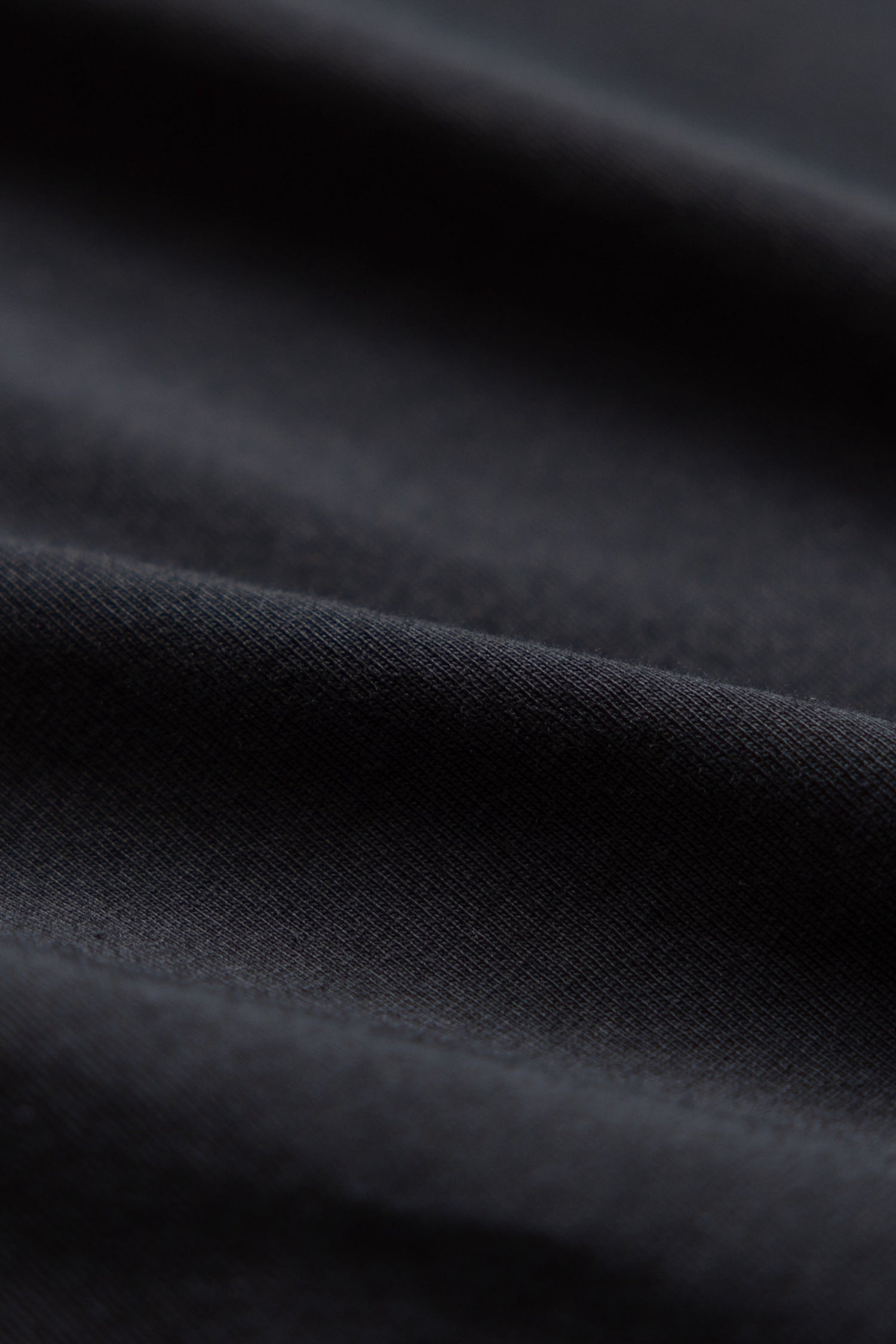close up shot of organic cotton tshirt fabric