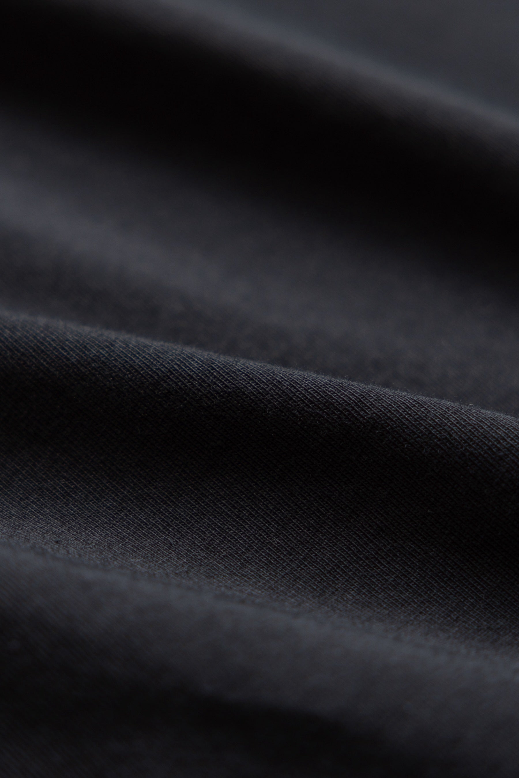 close up shot of organic cotton tshirt fabric