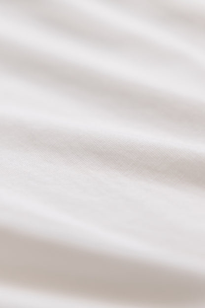 close up shot of white fabric