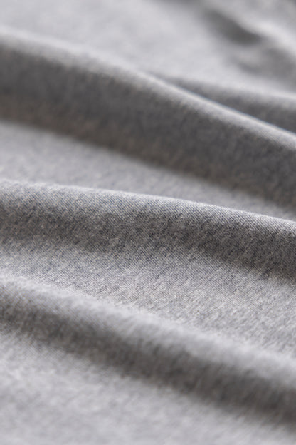 heather grey cotton tshirt