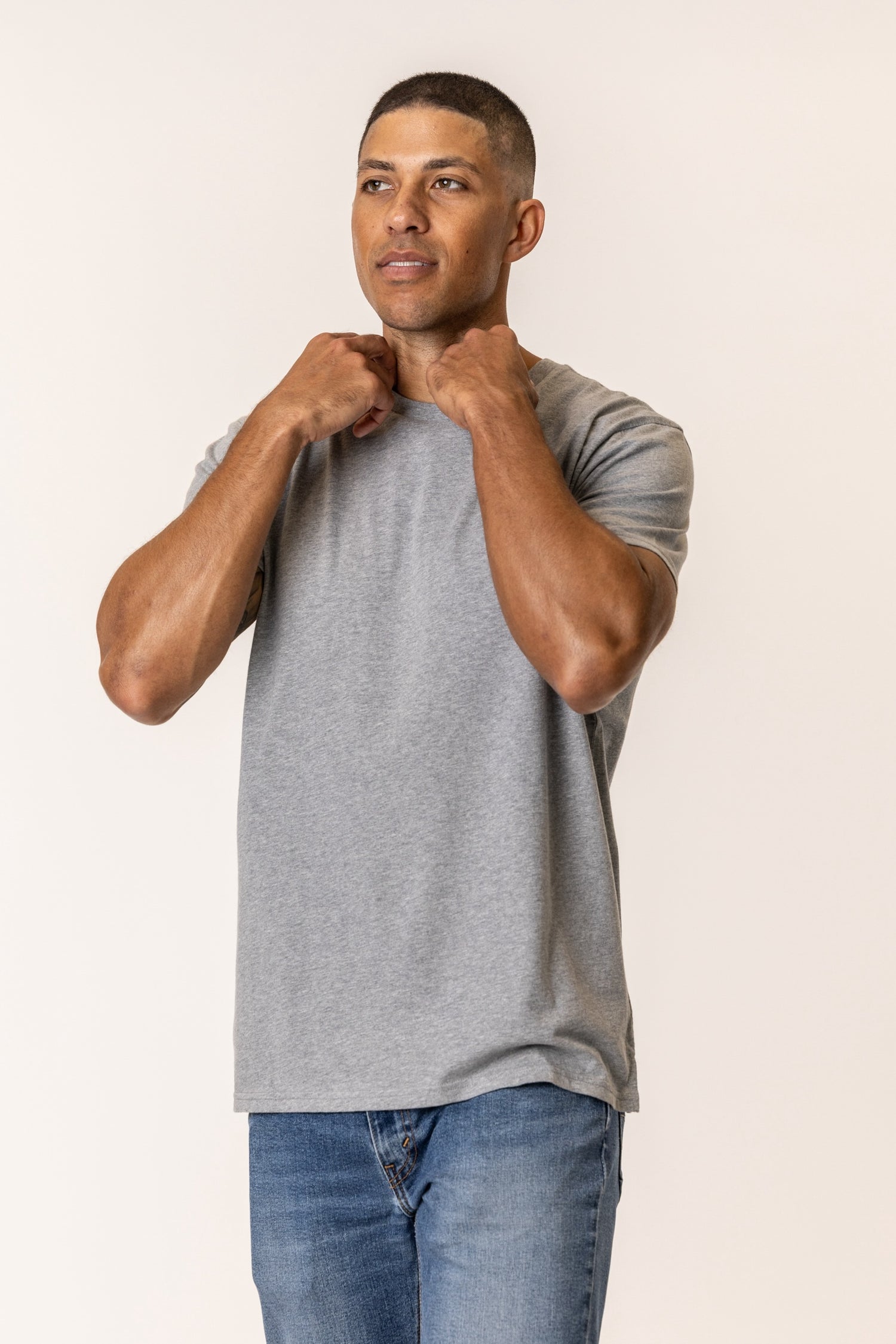 heather grey tshirt