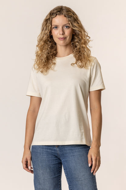 organic cotton natural color tshirt