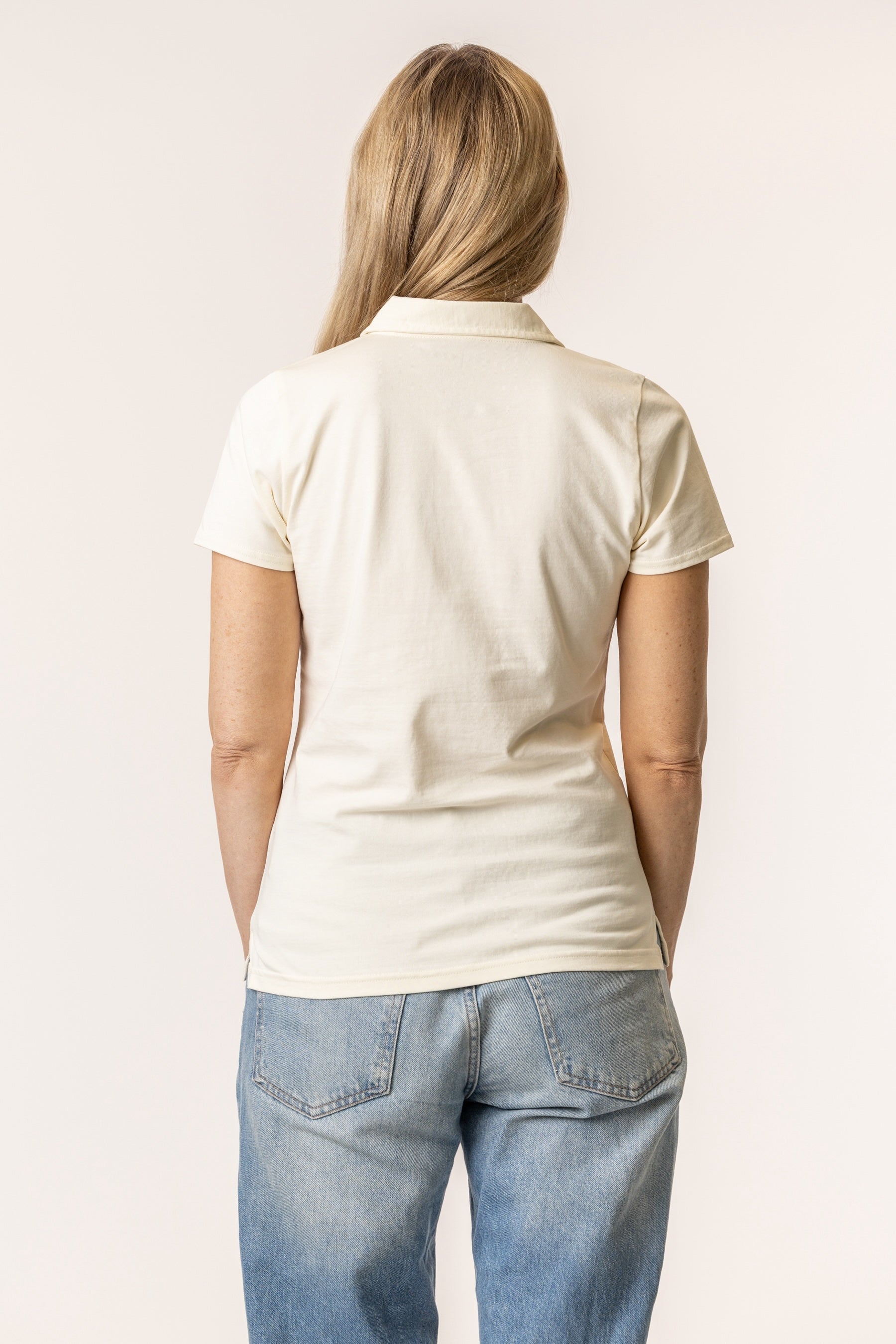 organic cotton polo shirts women