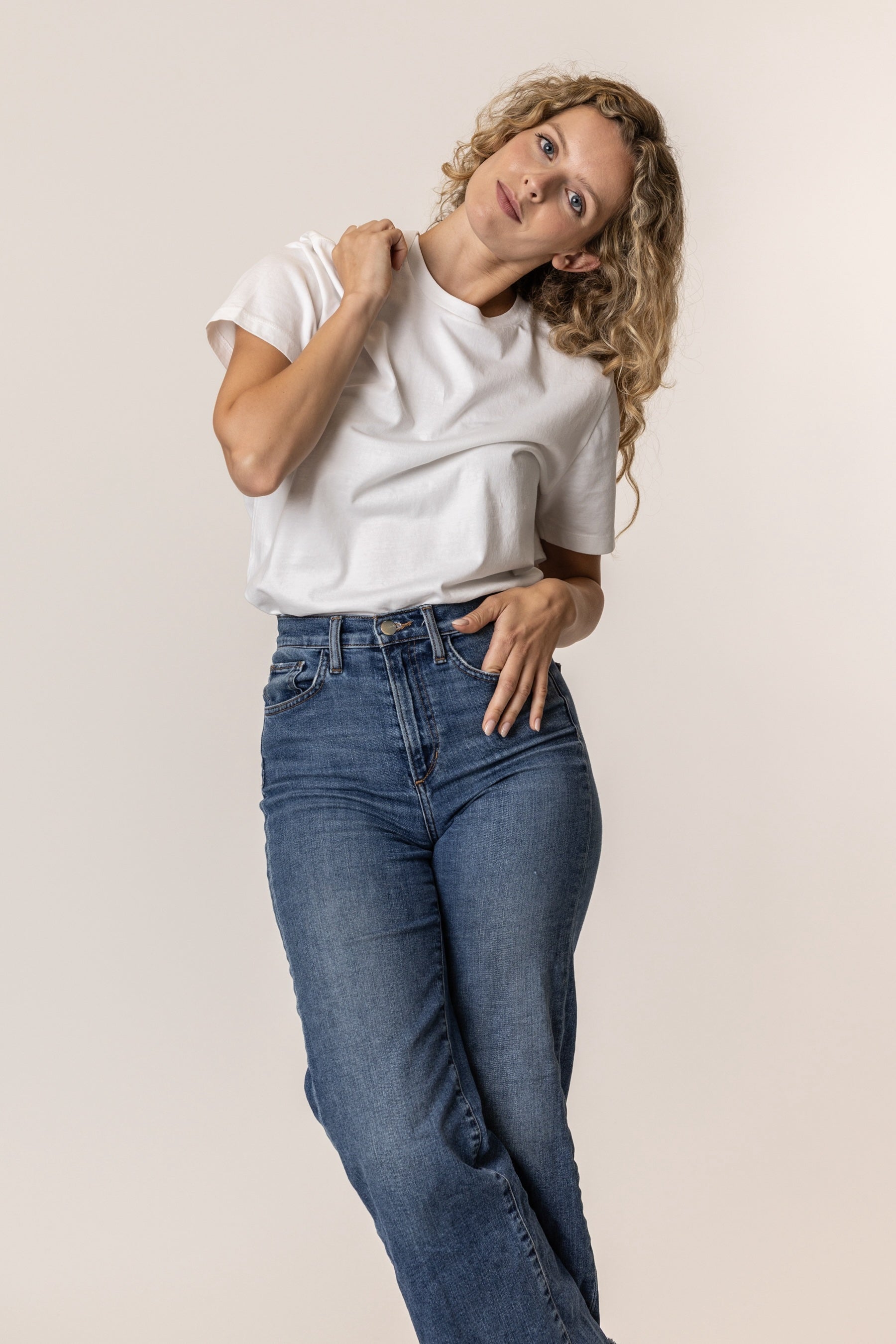 plain organic cotton tshirt